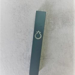 בית מזוזה אפור בטון רימון